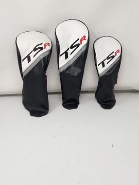 Titleist TSR Driver, FW & Hyb, 3pc Headcover “SET” 9.9/10 New Condition